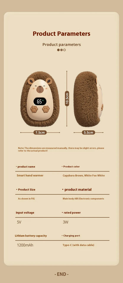 Compact HeatPal Rechargeable Warmer