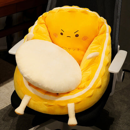Plush Cartoon Memory Foam Seat Pad