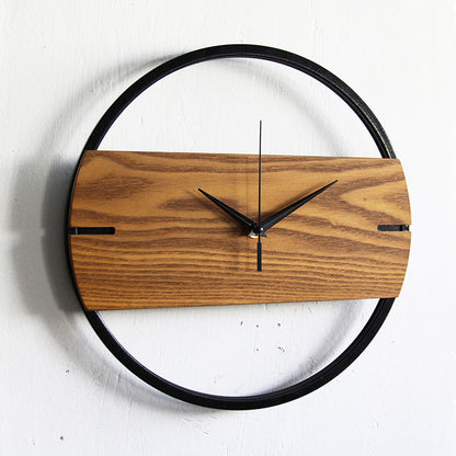 Chic Wooden Wall Clock