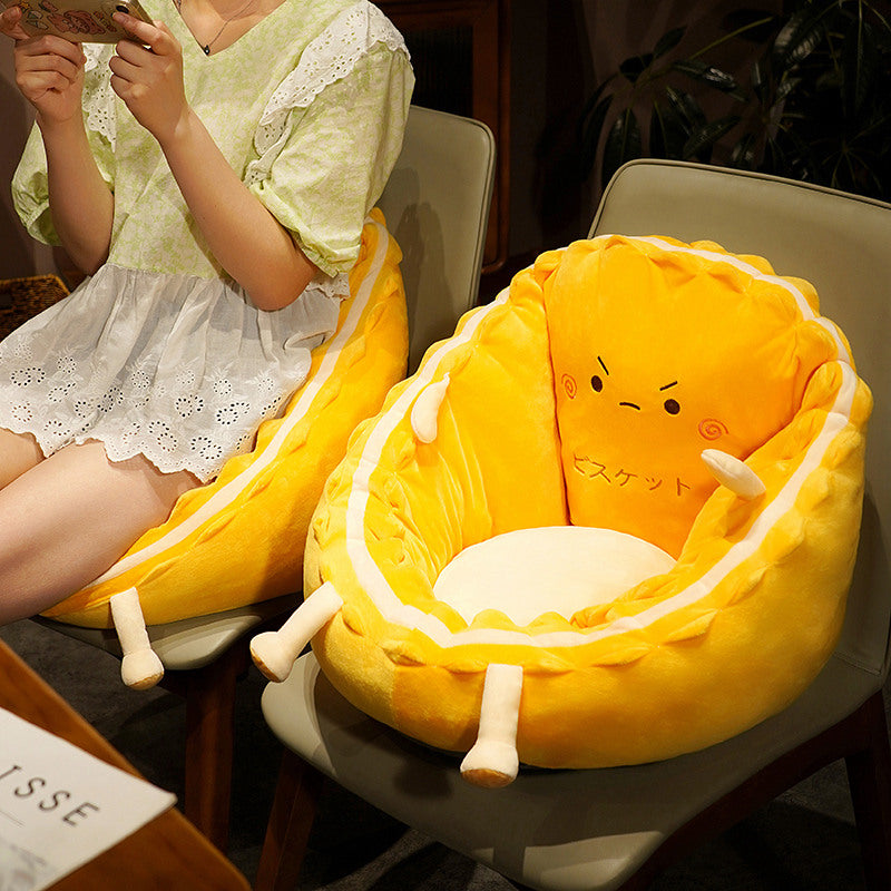 Plush Cartoon Memory Foam Seat Pad
