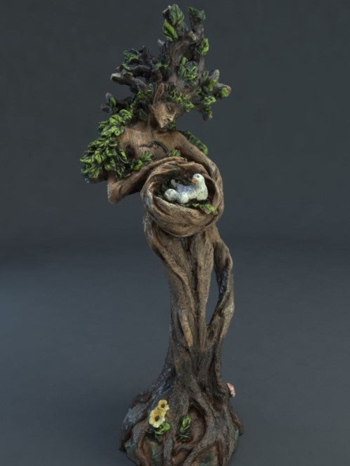 Enchanted Forest Deity Statue