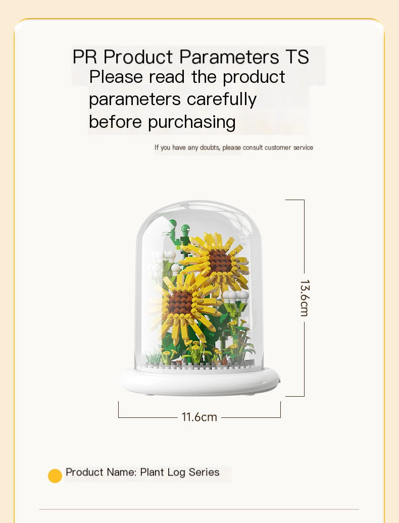 Sunflower Delight Building Blocks
