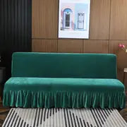 Thick Flannel Skirt Sofa Cover with Complete Set (1 pc)