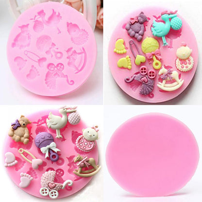 Bowknot Cake Decor Silicone Mold