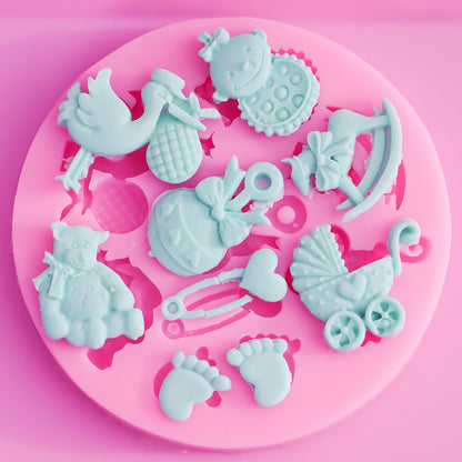 Bowknot Cake Decor Silicone Mold