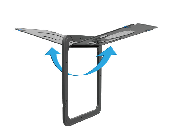 Stylish Scratch-Free Pet Door