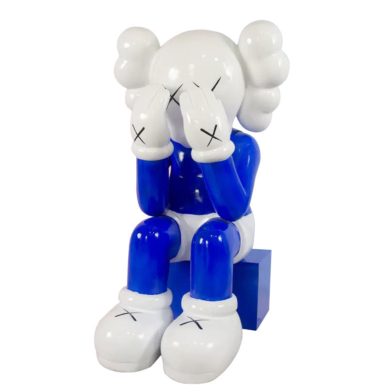 Chic Kaws-Inspired Living Decor Figurine