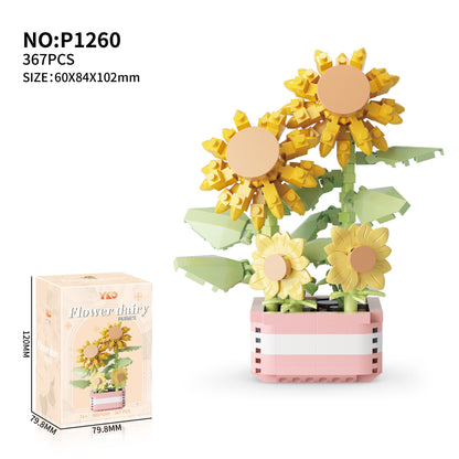 Sunflower Delight Building Blocks