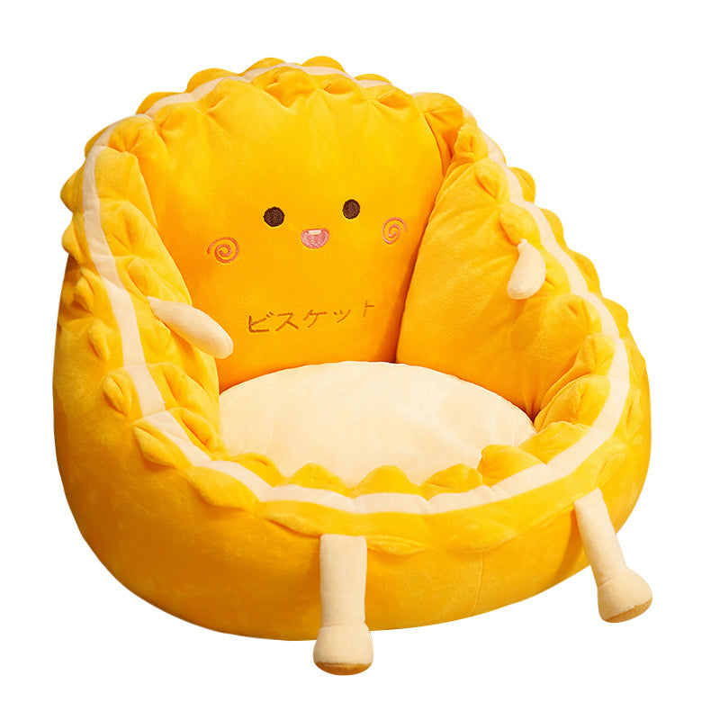 Plush Cartoon Memory Foam Seat Pad