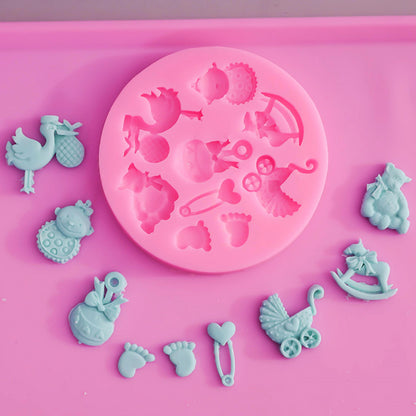 Bowknot Cake Decor Silicone Mold