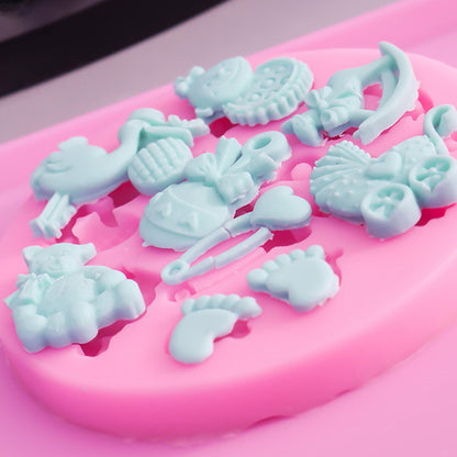 Bowknot Cake Decor Silicone Mold
