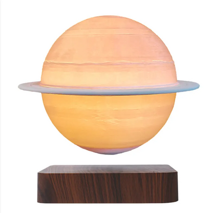Maglev Saturn Glow Lamp – Floating Creative Decor