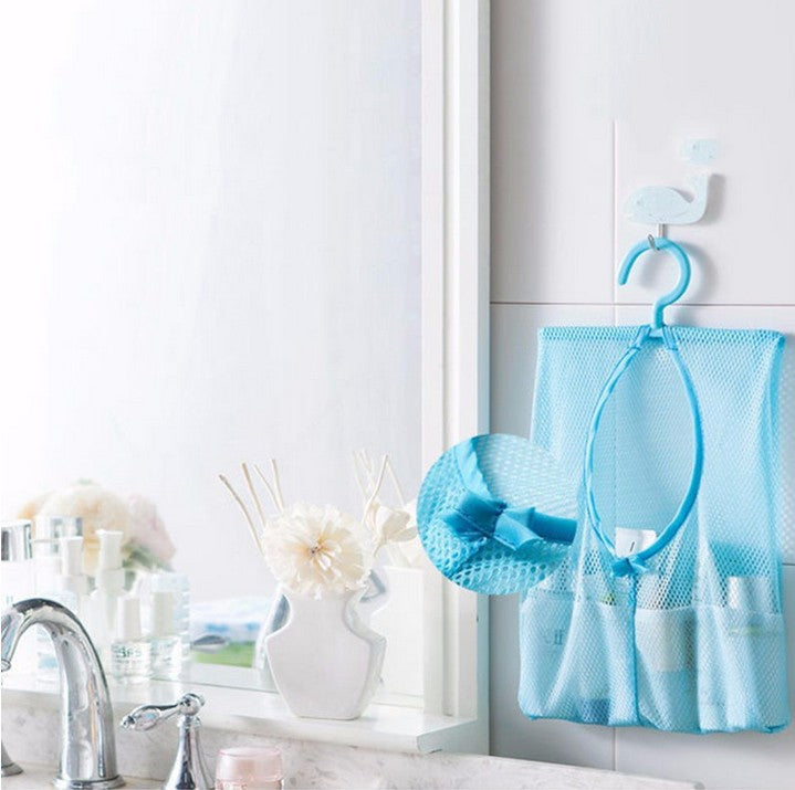 Bathroom Mesh Organizer Bag