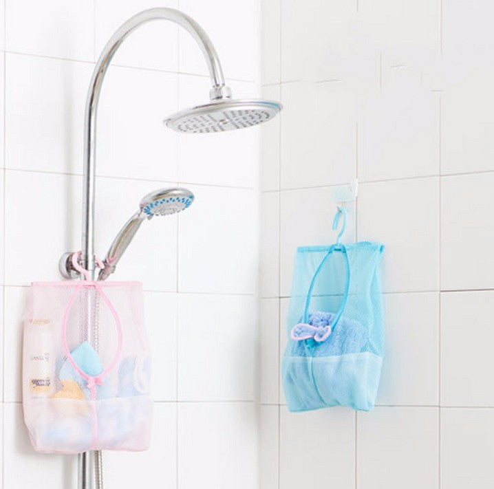 Bathroom Mesh Organizer Bag