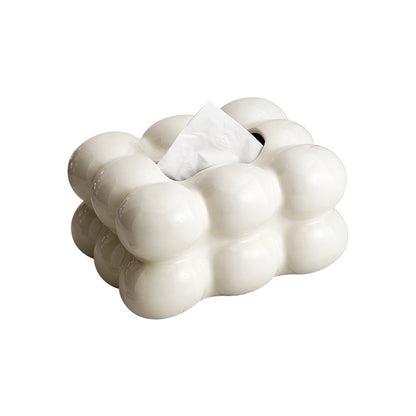 Chic Nordic Cotton Candy Tissue Holder