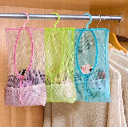Bathroom Mesh Organizer Bag