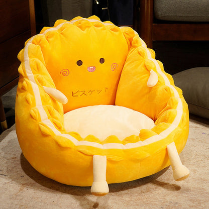 Plush Cartoon Memory Foam Seat Pad