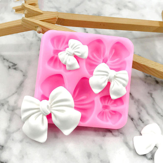 Bowknot Cake Decor Silicone Mold